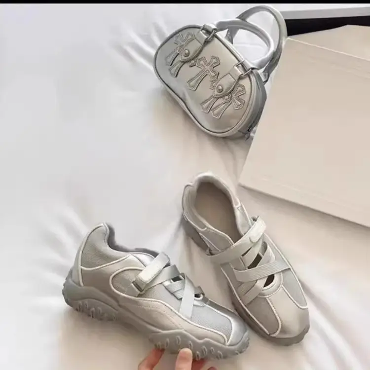 Women's Korean Style Sports Shoes White Mesh 2025 — feature 4