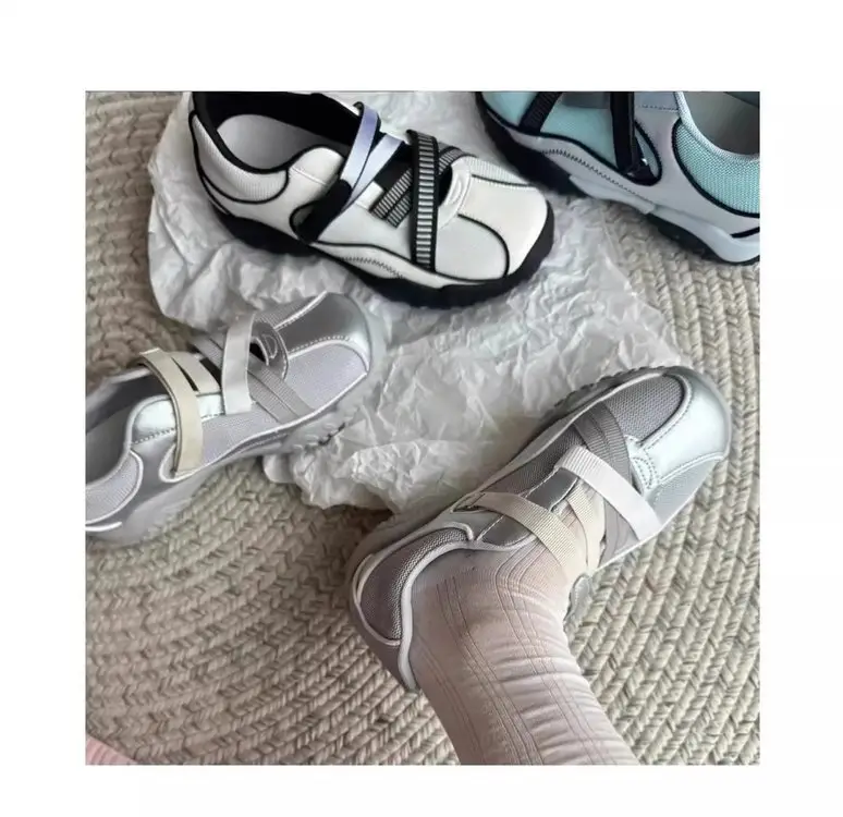 Women's Korean Style Sports Shoes White Mesh 2025 — feature 6