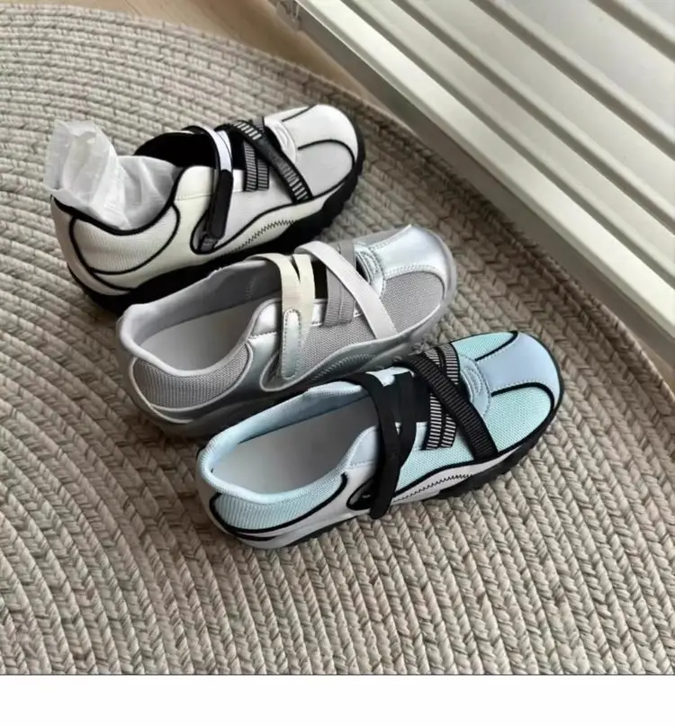 Women's Korean Style Sports Shoes White Mesh 2025 — feature 7
