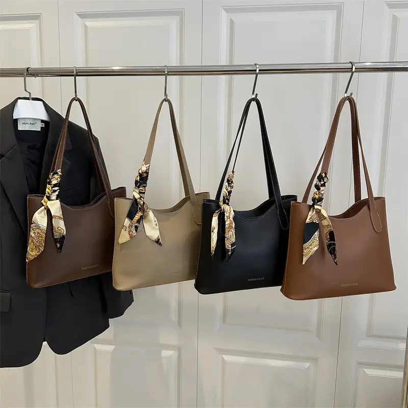 Women's Silk Bow Handheld Tote Bags 2025 Summer - Image 5