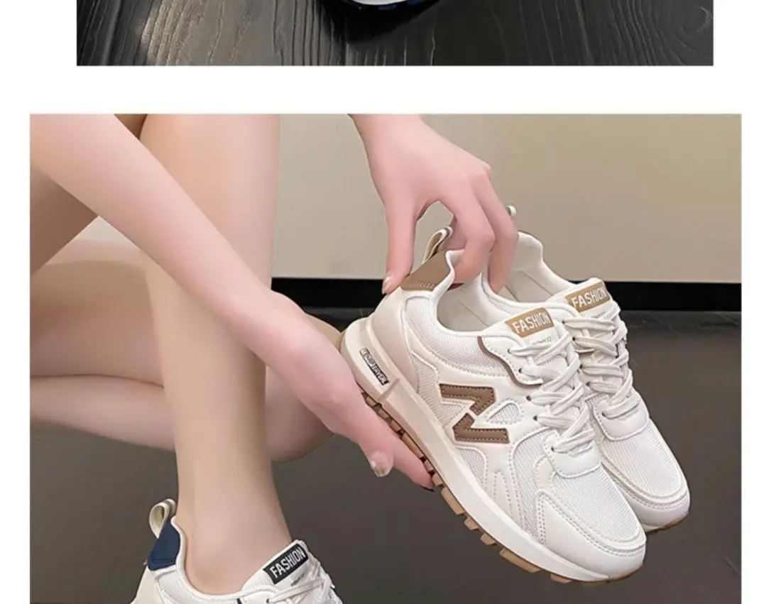 Women's White New Style Casual Running Shoes — feature 19