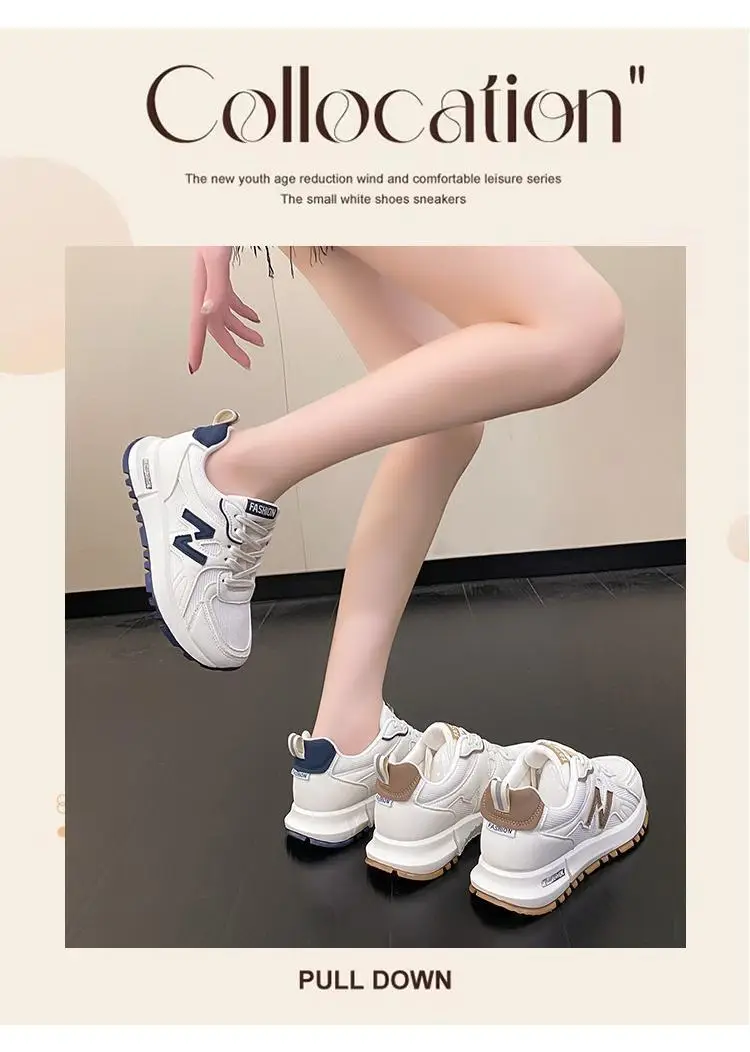 Women's White New Style Casual Running Shoes — feature 2