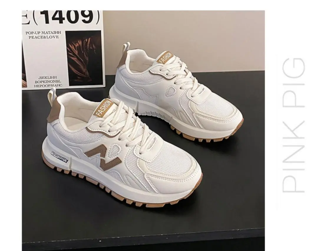 Women's White New Style Casual Running Shoes — feature 31