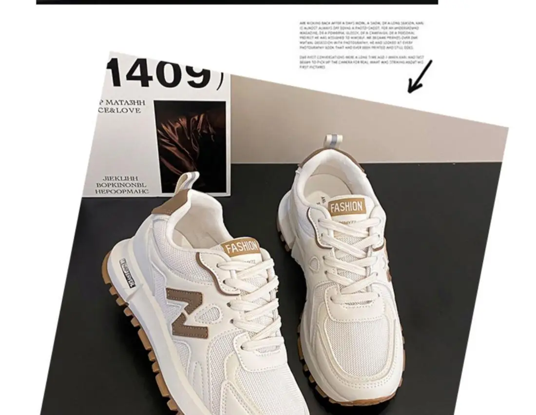 Women's White New Style Casual Running Shoes — feature 32