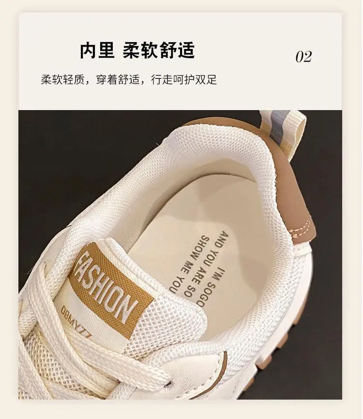 Women's White New Style Casual Running Shoes — feature 8