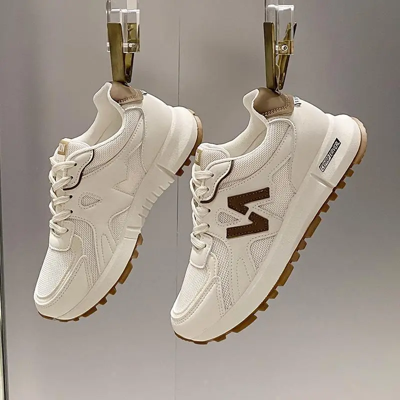 Women's White New Style Casual Running Shoes - Image 2