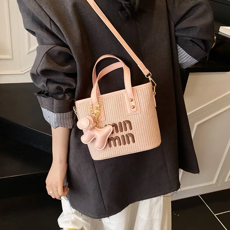 Crossbody Bag Women Korean Style Small Square Color Blocking