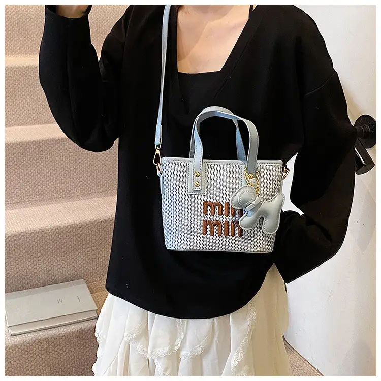 Crossbody Bag Women Korean Style Small Square Color Blocking — feature 17