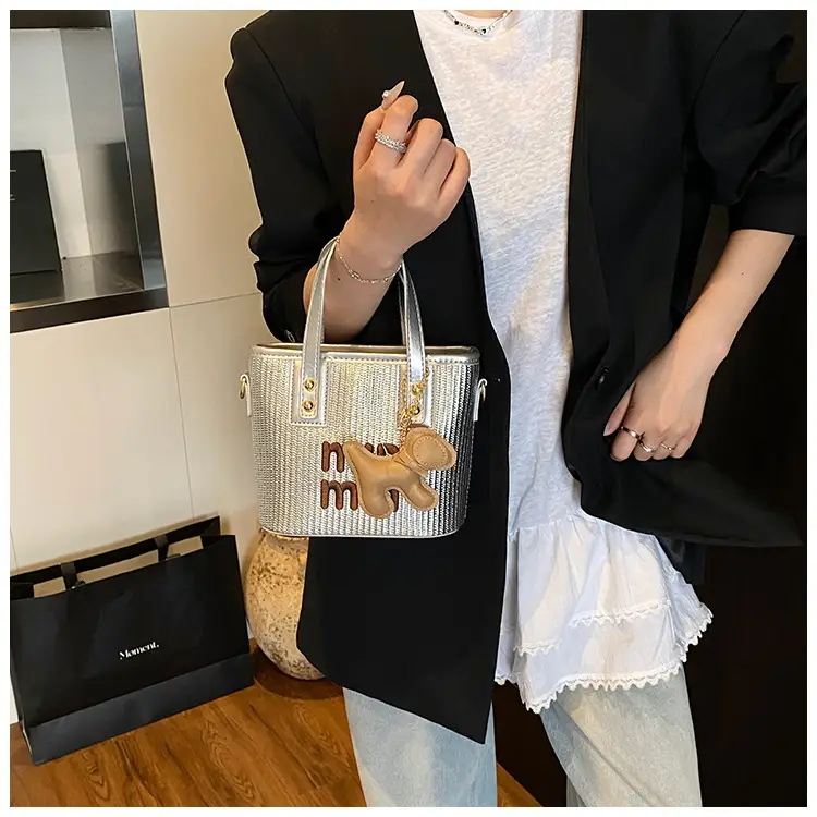 Crossbody Bag Women Korean Style Small Square Color Blocking — feature 24