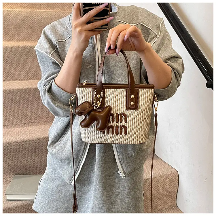 Crossbody Bag Women Korean Style Small Square Color Blocking — feature 29
