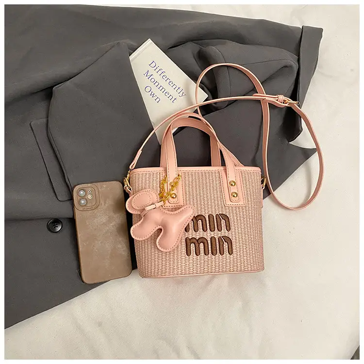 Crossbody Bag Women Korean Style Small Square Color Blocking — feature 35