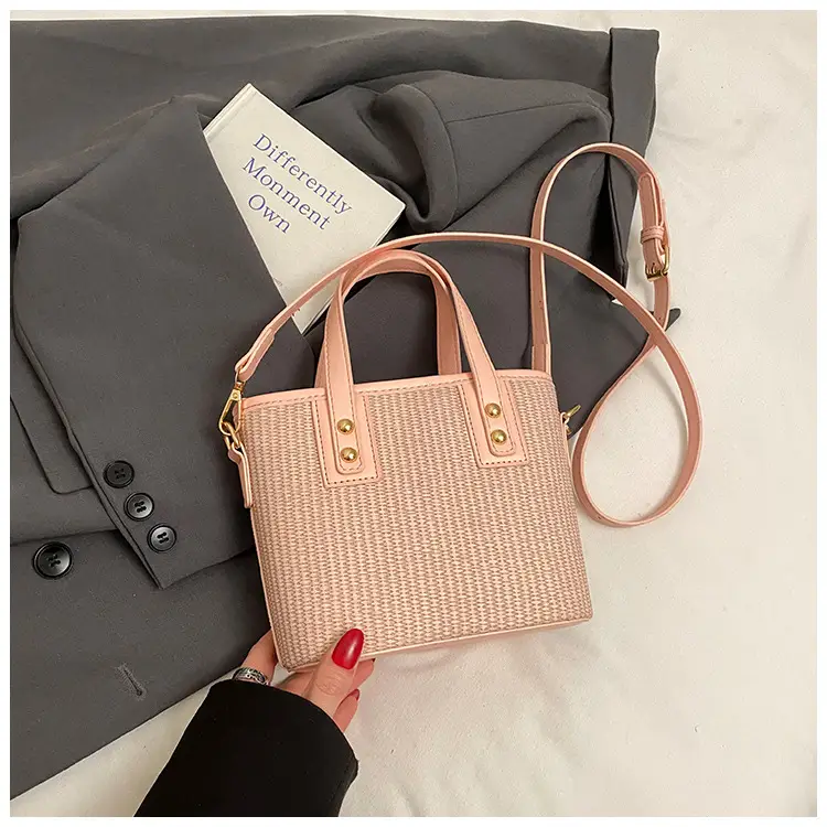 Crossbody Bag Women Korean Style Small Square Color Blocking — feature 38