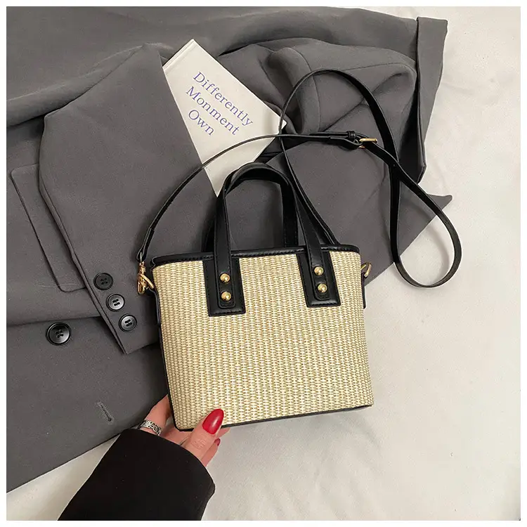 Crossbody Bag Women Korean Style Small Square Color Blocking — feature 44