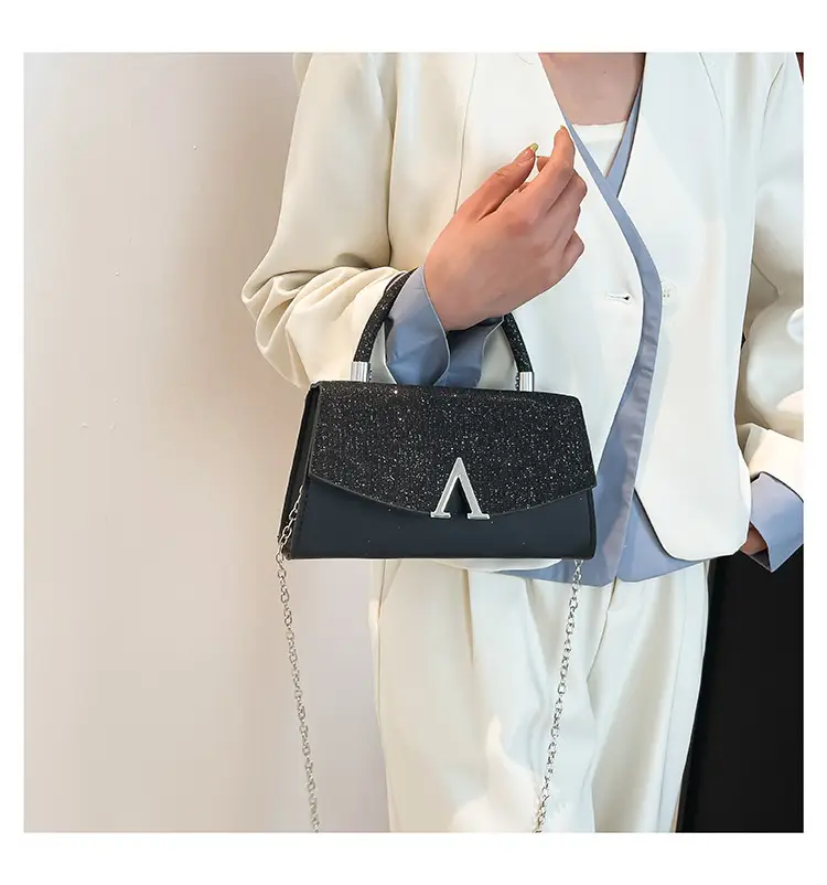 2025 Cross-Border New Fashion Light Blue Crossbody Bag — feature 22