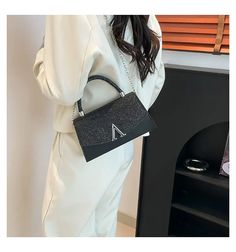 2025 Cross-Border New Fashion Light Blue Crossbody Bag — feature 25