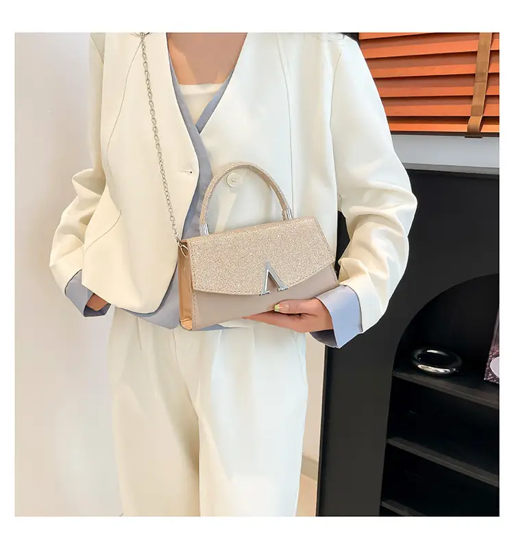 2025 Cross-Border New Fashion Light Blue Crossbody Bag — feature 27