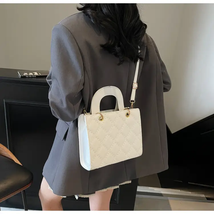 Orange Quilted Handbag Women's 2025 Trendy — feature 15