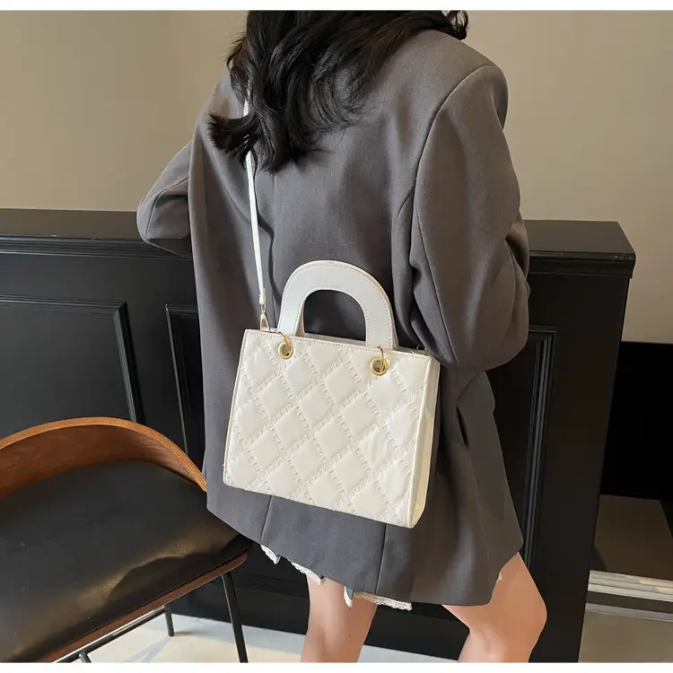 Orange Quilted Handbag Women's 2025 Trendy — feature 16
