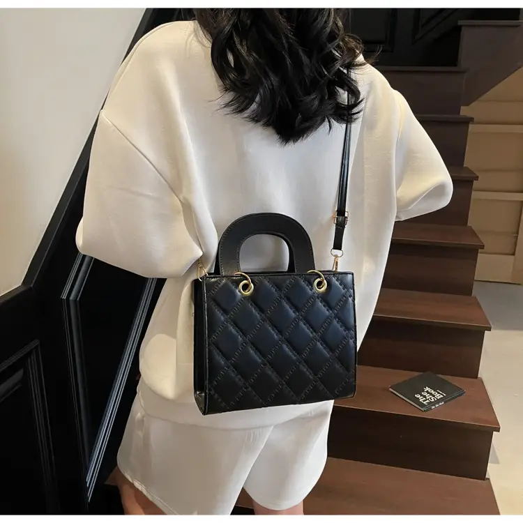 Orange Quilted Handbag Women's 2025 Trendy — feature 23