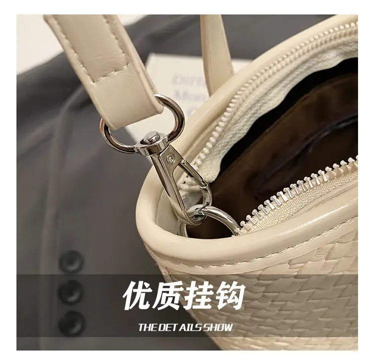 Women Woven Handbag Bucket Bag 2025 New Trendy Fashion — feature 10
