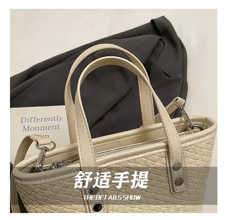 Women Woven Handbag Bucket Bag 2025 New Trendy Fashion — feature 11