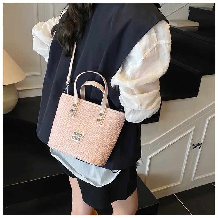 Women Woven Handbag Bucket Bag 2025 New Trendy Fashion — feature 23