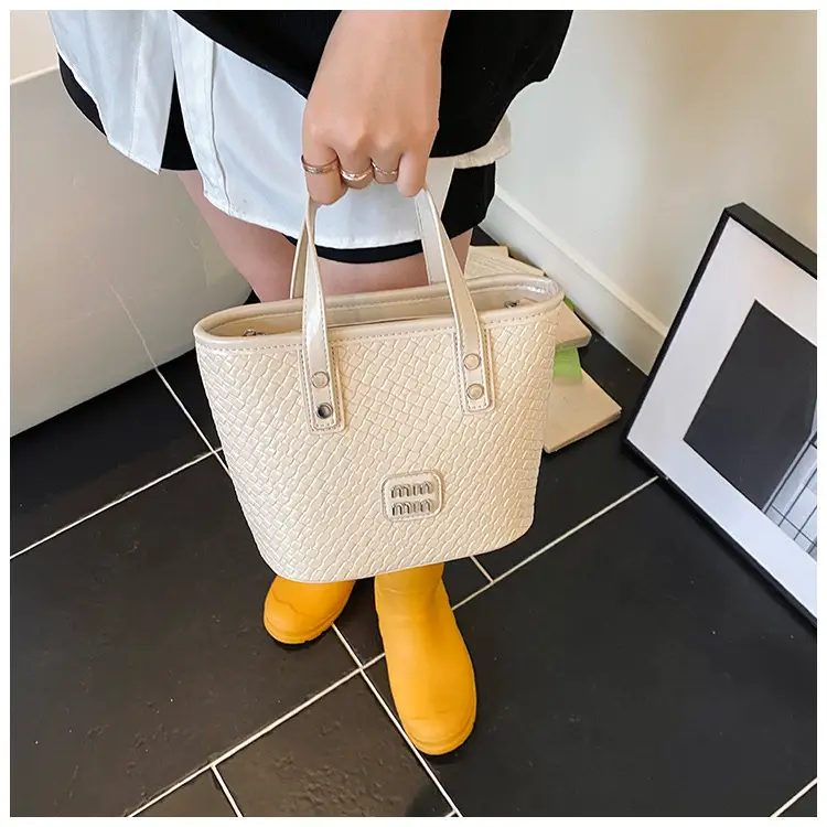 Women Woven Handbag Bucket Bag 2025 New Trendy Fashion — feature 27