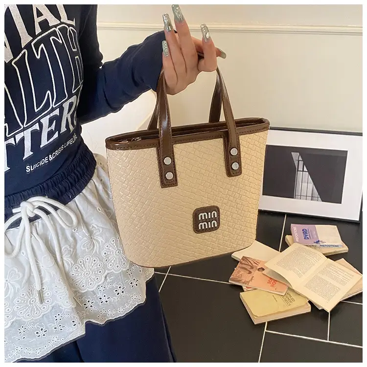 Women Woven Handbag Bucket Bag 2025 New Trendy Fashion — feature 41