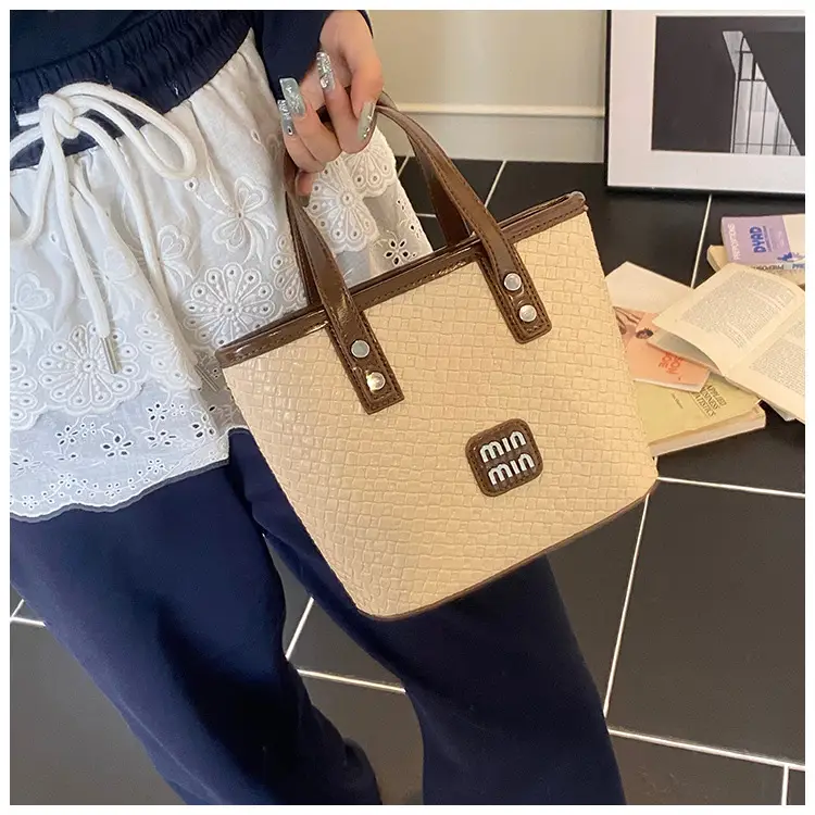 Women Woven Handbag Bucket Bag 2025 New Trendy Fashion — feature 42
