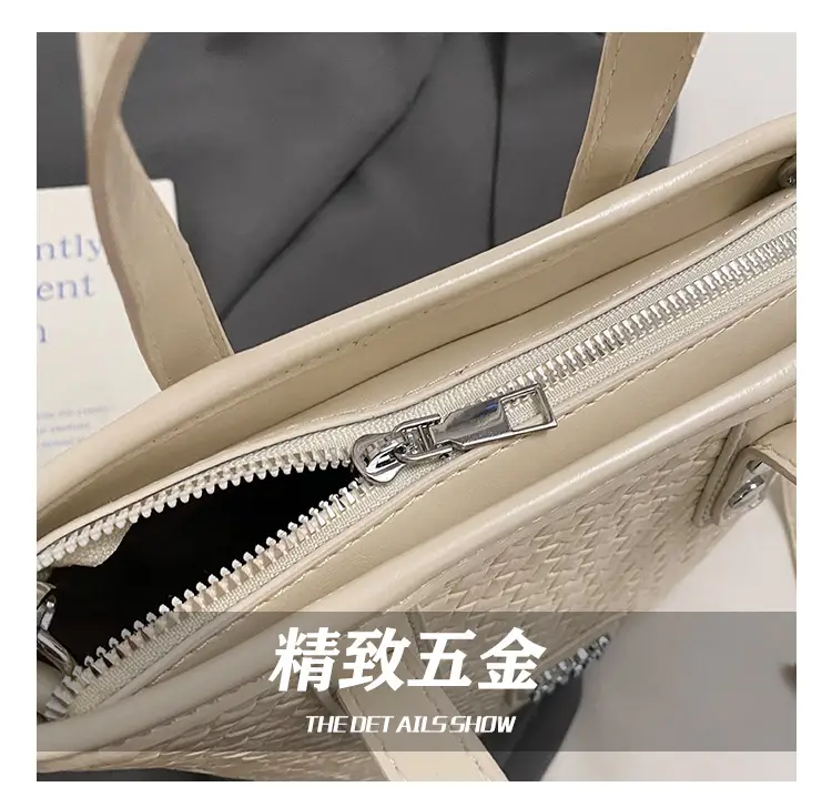 Women Woven Handbag Bucket Bag 2025 New Trendy Fashion — feature 7