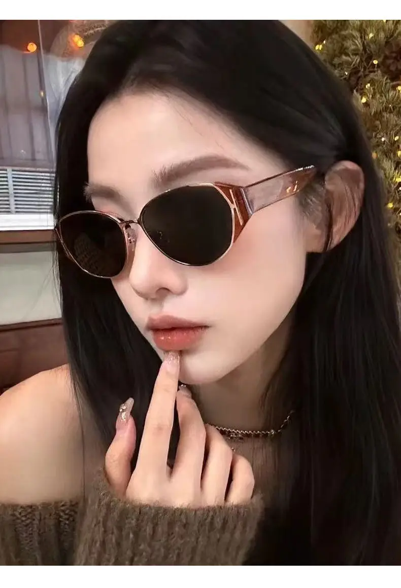 Retro Ice Cube Sunglasses Women Square Face Anti-UV — feature 8