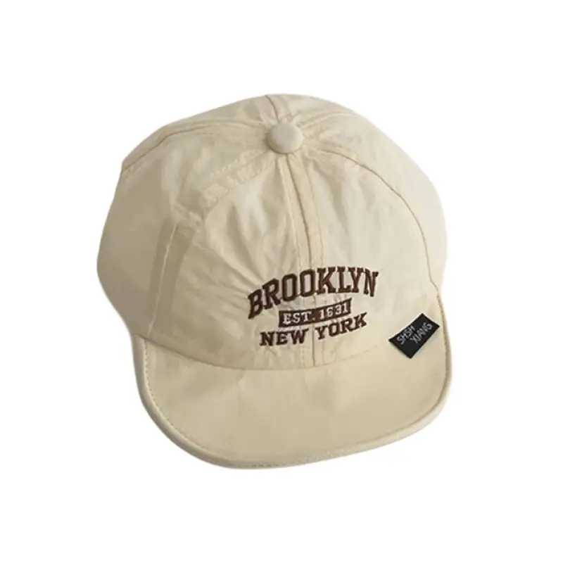 Brooklyn New York Baby Caps Summer New Green Red Blue