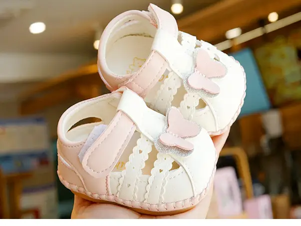 Baby Shoes Soft Sole Non-slip Summer New Sandals 0-1 Year Old — feature 4