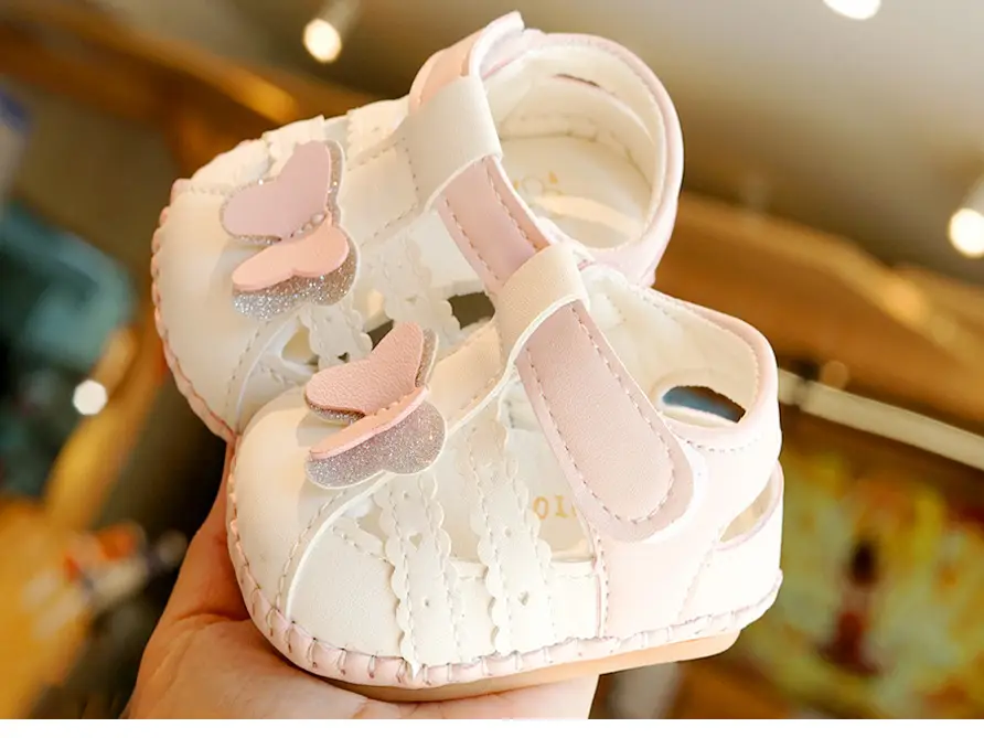 Baby Shoes Soft Sole Non-slip Summer New Sandals 0-1 Year Old — feature 5