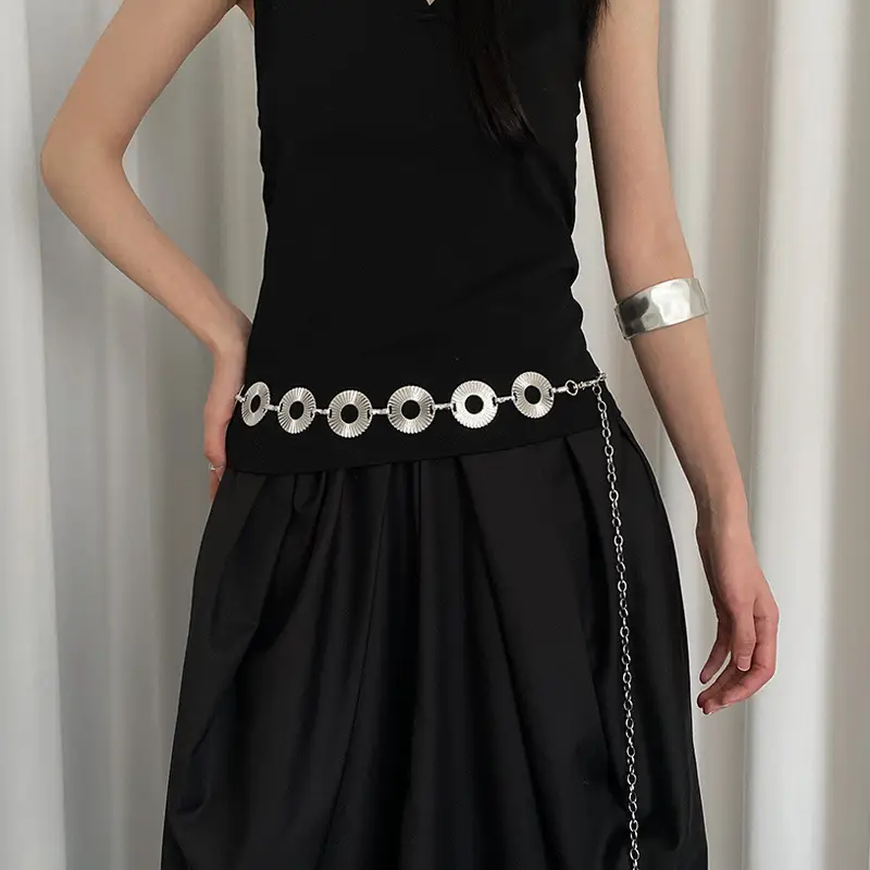 Vintage Ethnic Handmade Belt Women's Skirt Jeans Bohemian Style - Image 8