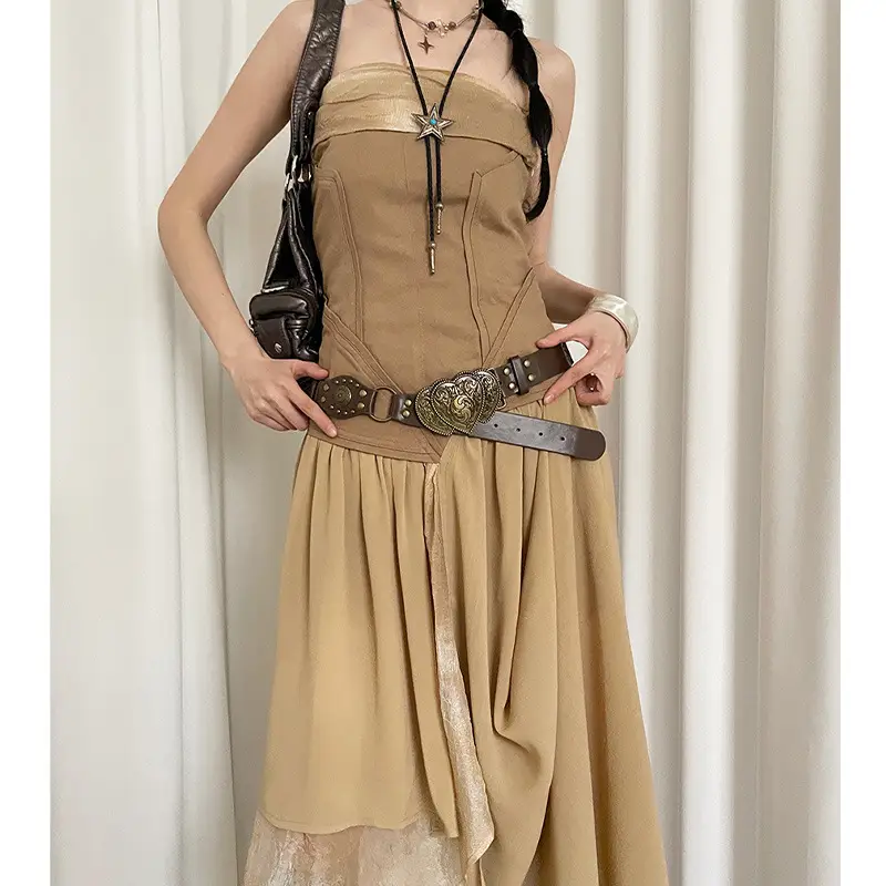 Vintage Ethnic Handmade Belt Women's Skirt Jeans Bohemian Style - Image 11