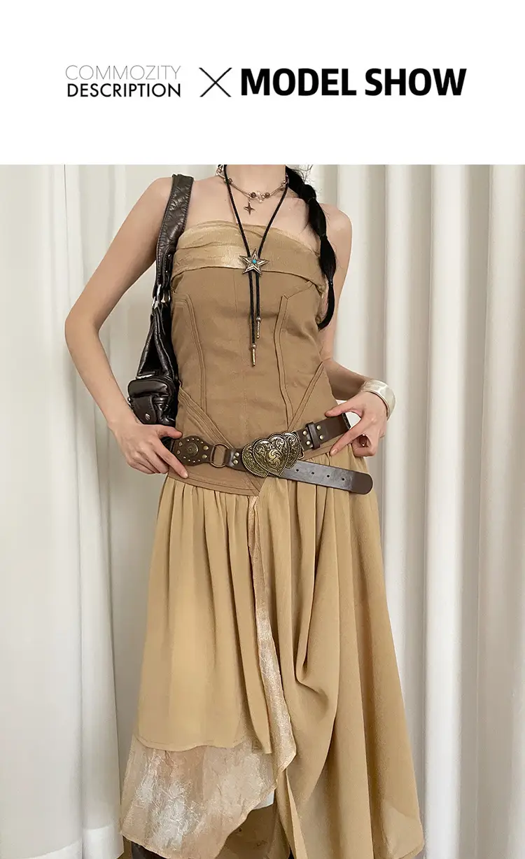 Vintage Ethnic Handmade Belt Women's Skirt Jeans Bohemian Style — feature 1