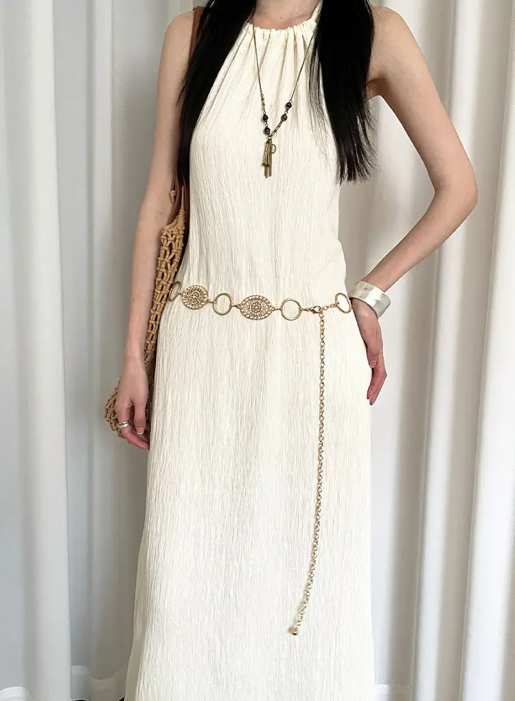 Vintage Ethnic Handmade Belt Women's Skirt Jeans Bohemian Style — feature 15