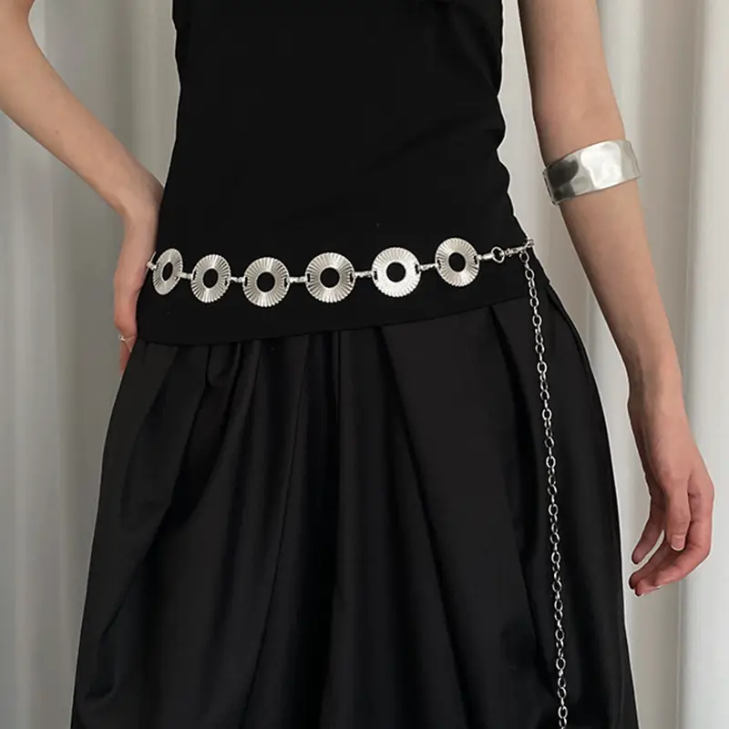Vintage Ethnic Handmade Belt Women's Skirt Jeans Bohemian Style - Image 2