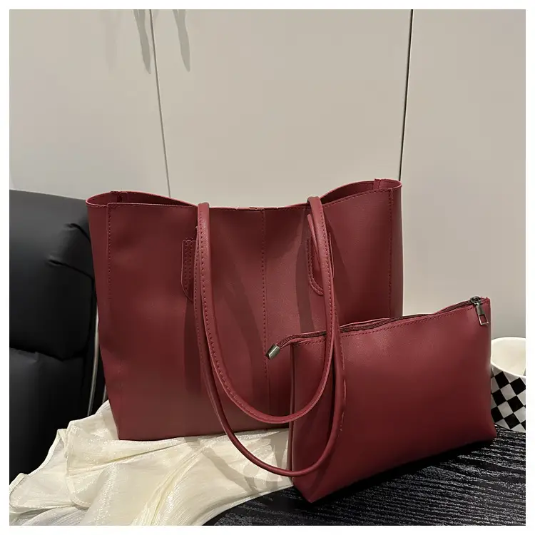 Women Retro Brown Tote Bag 2025 New Style — feature 11