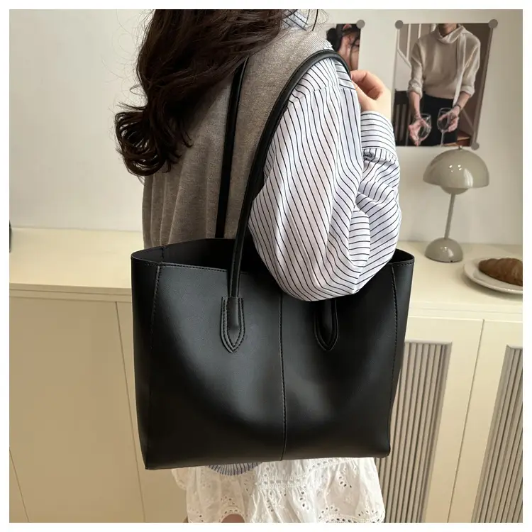Women Retro Brown Tote Bag 2025 New Style — feature 20
