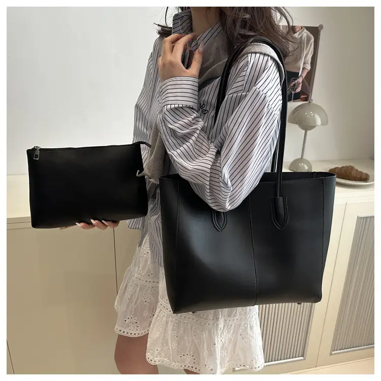 Women Retro Brown Tote Bag 2025 New Style — feature 22