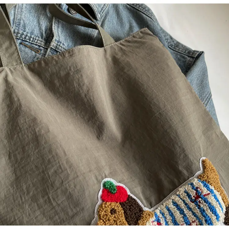 Women Embroidered Cartoon Tote Bag Large Capacity — feature 33