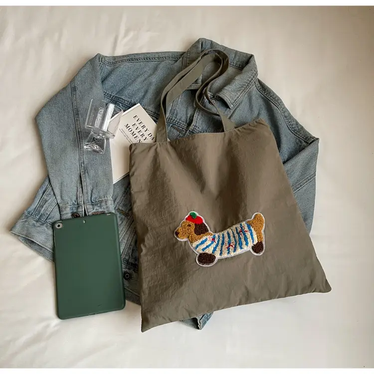 Women Embroidered Cartoon Tote Bag Large Capacity — feature 36