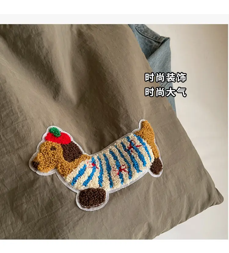 Women Embroidered Cartoon Tote Bag Large Capacity — feature 8