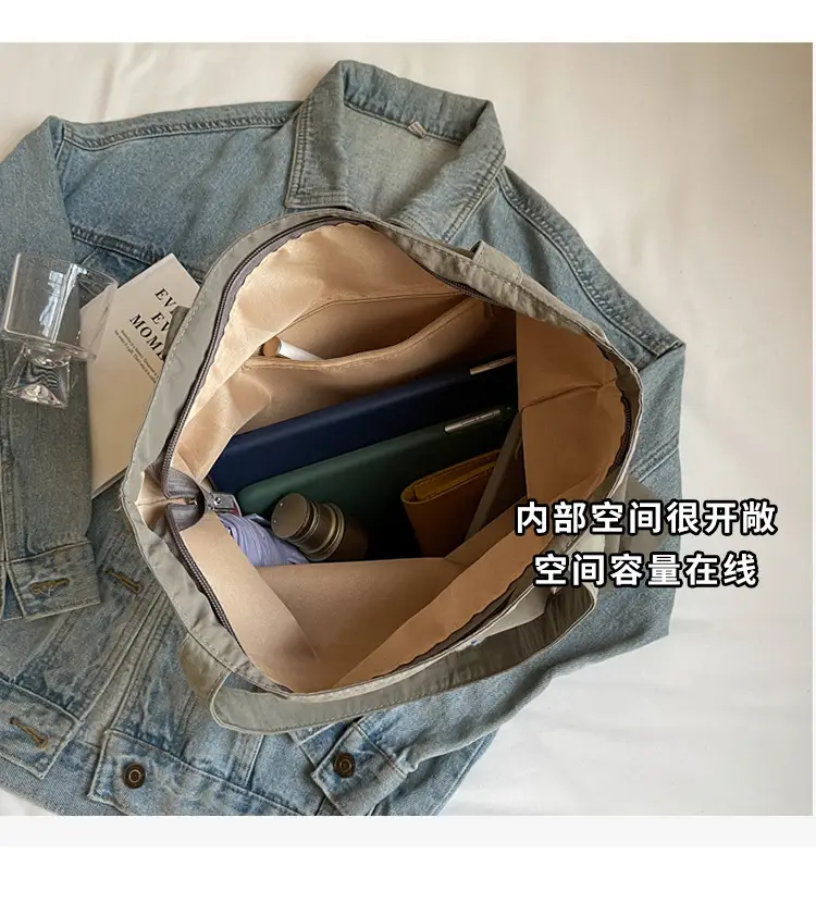Women Embroidered Cartoon Tote Bag Large Capacity — feature 9