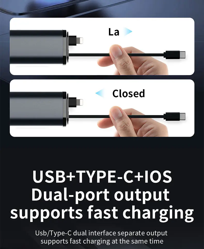 66W Cross-Car Wireless Charging Light with LED Beam — feature 5