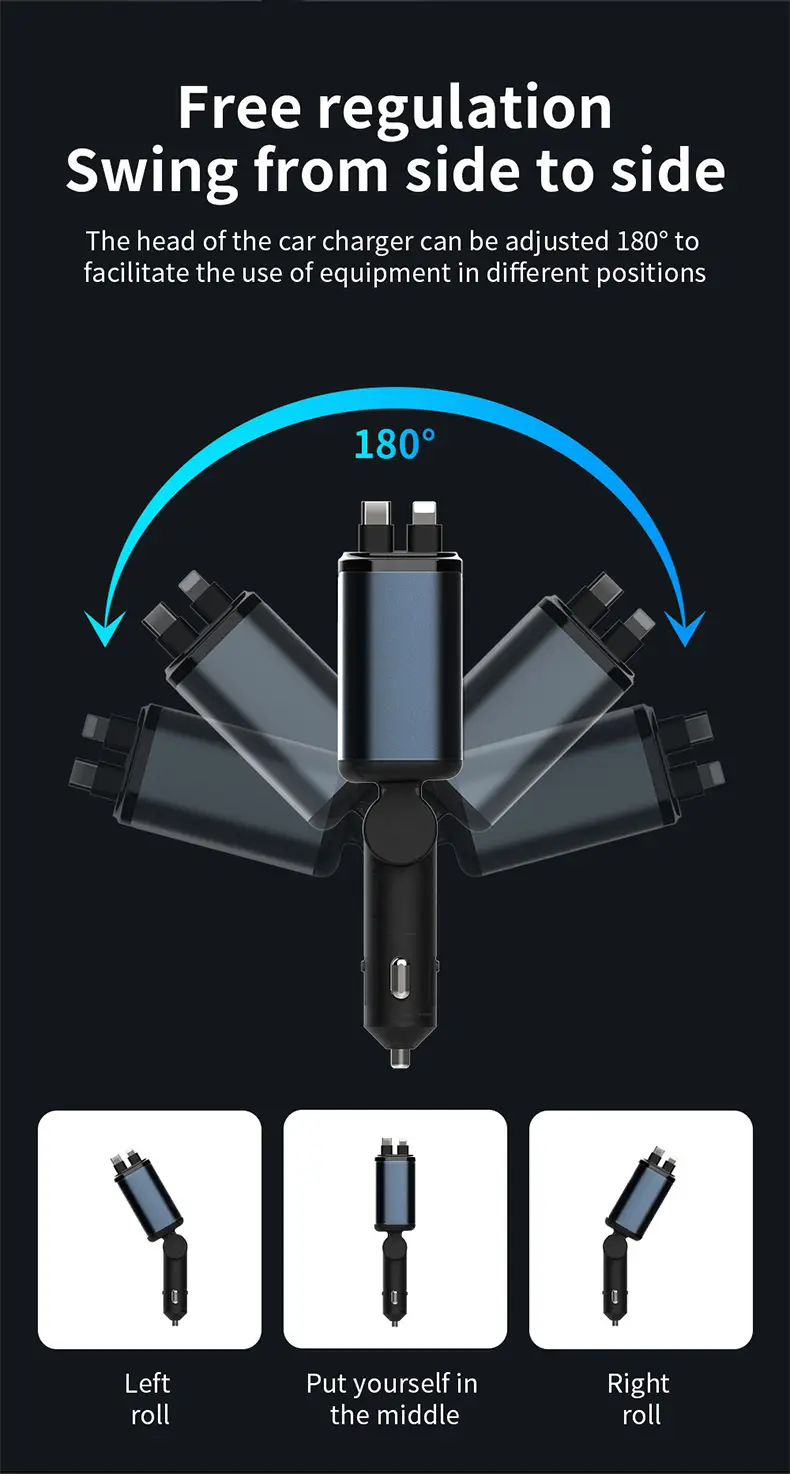 66W Cross-Car Wireless Charging Light with LED Beam — feature 7