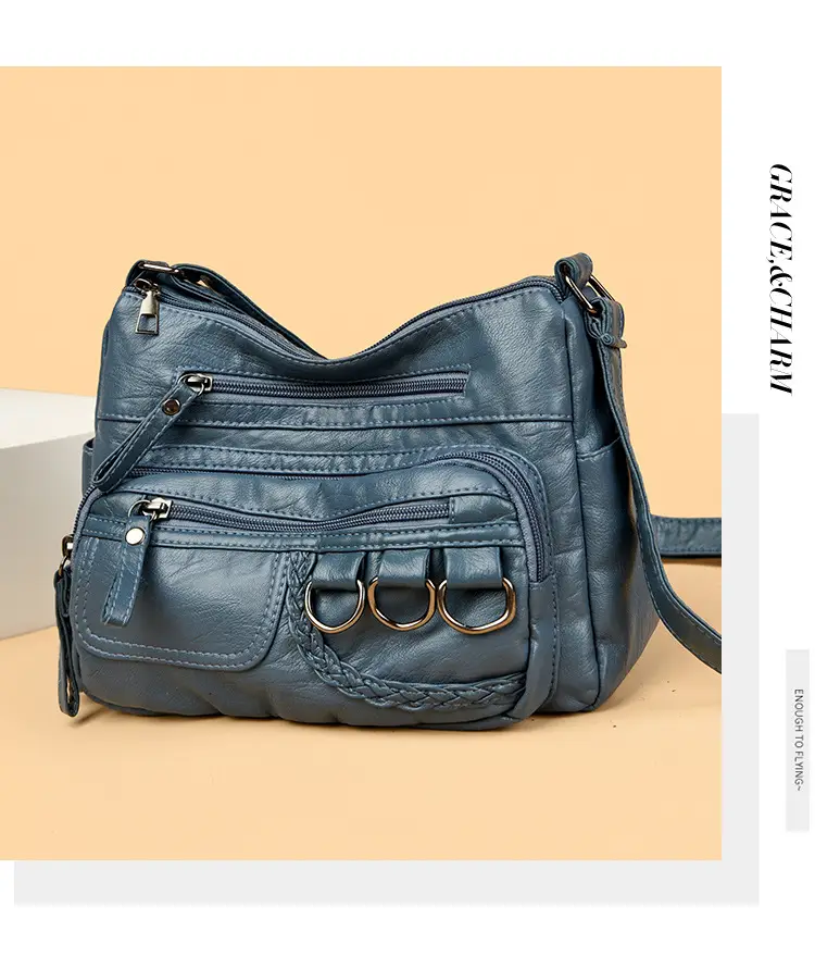 Brown Leather Crossbody Bag for Women — feature 12
