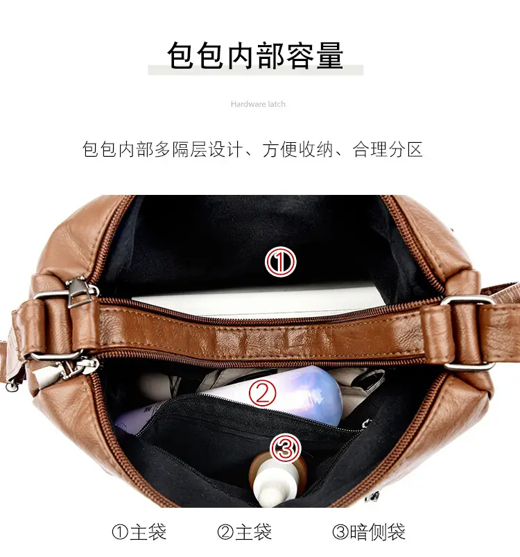 Brown Leather Crossbody Bag for Women — feature 14